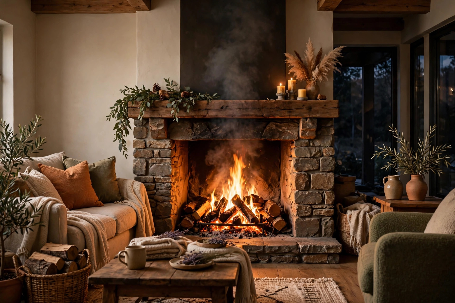 Your Cozy Fireplace May Be Harming Your Lungs