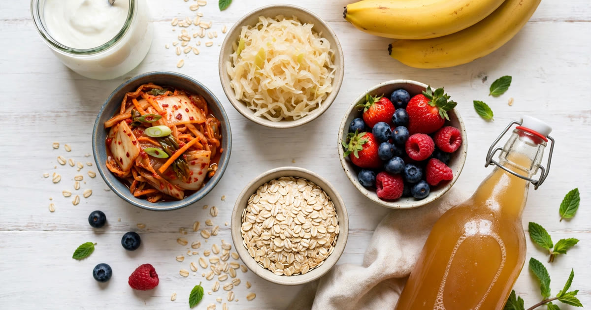 7 Foods That Feed Your Good Gut Bacteria
