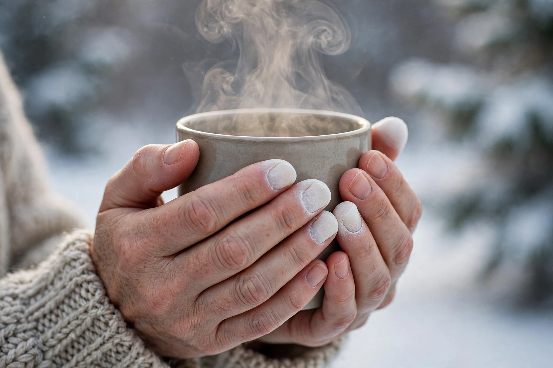Why Your Fingers Turn White in the Cold (Raynaud's)